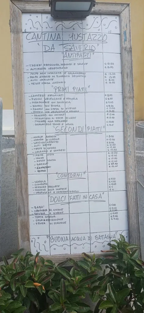 Menu_Cantina I Mustazzo_Sapri_image_1