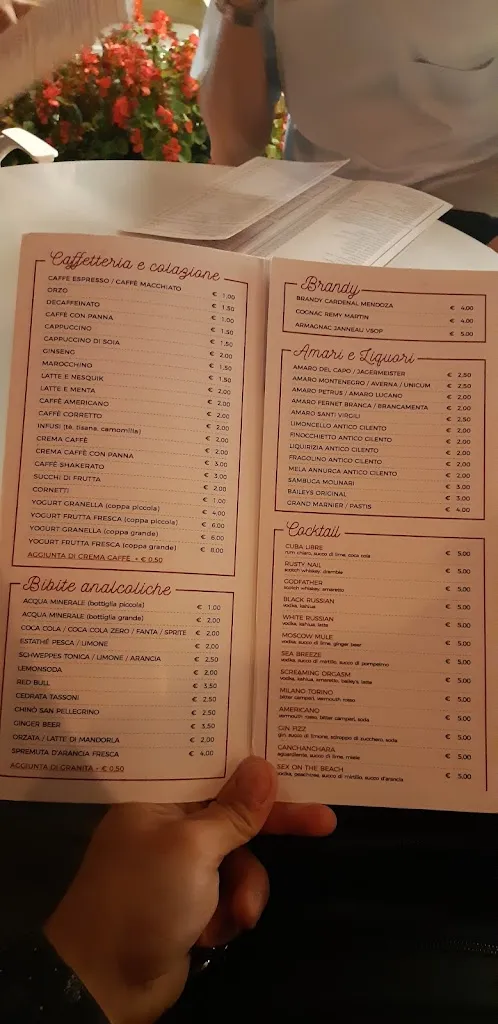 Menu_Stabilimento Balneare Lazzarella - Ristorante - Pizzeria - Cockatail Bar_Sapri_immagine_3