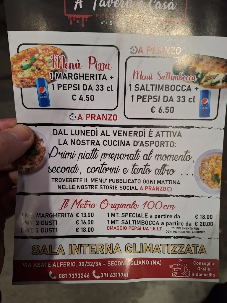 Menu_A’ Tavern e Sasà_Secondigliano_image_2