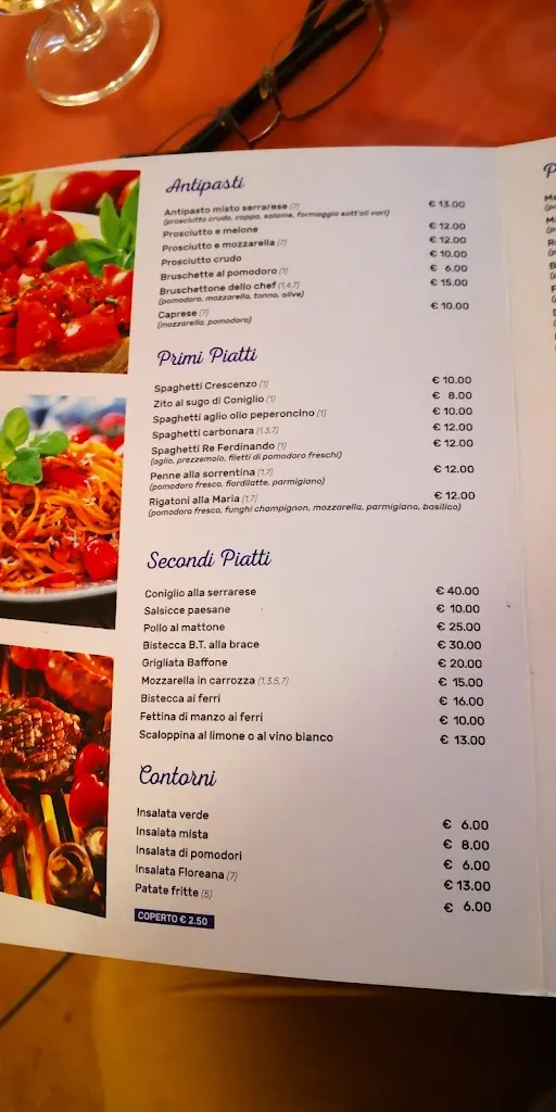 Menu_Serrara Fontana - Ristorante Bar La Floreana_Serrara Fontana_image_2