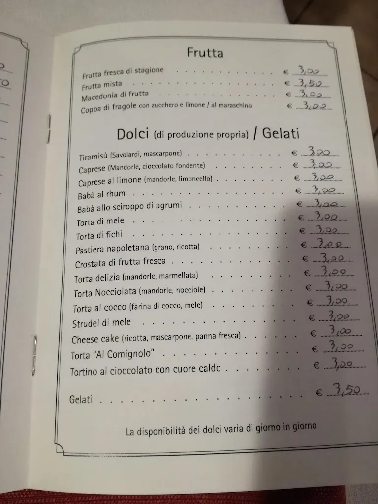 Menu_Ristorante Al Comignolo_Serrara Fontana_immagine_1