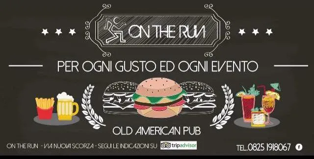 Menu_On The Run American Bar Pub Solofra_Solofra_image_1