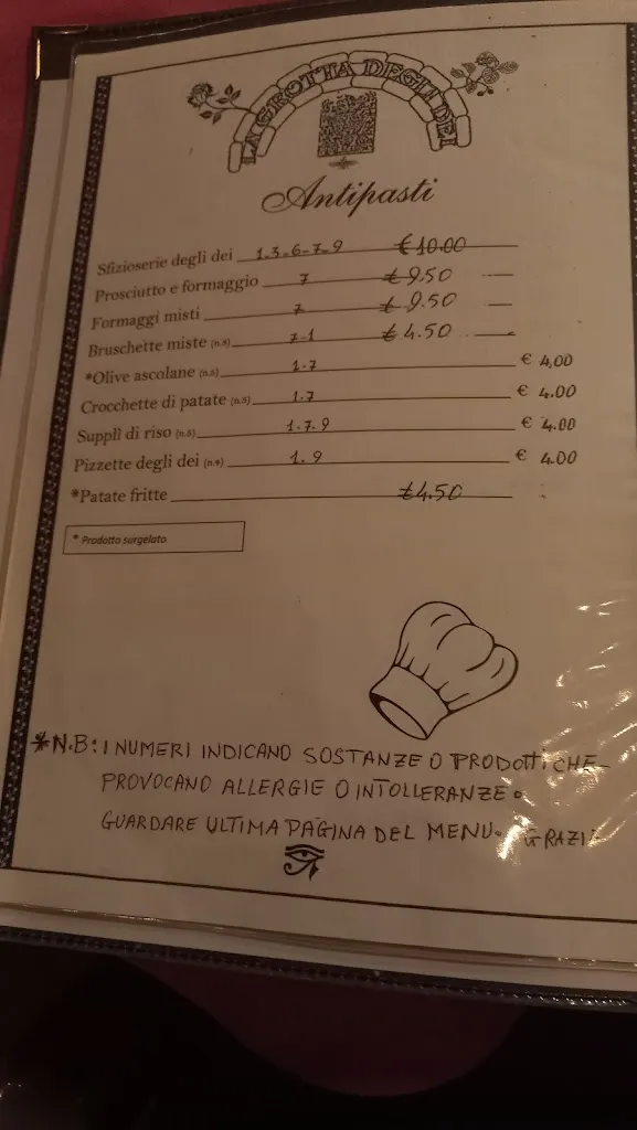 Menu_Ristorante Pizzeria La Grotta degli Dei_Montesilvano Marina_image_2