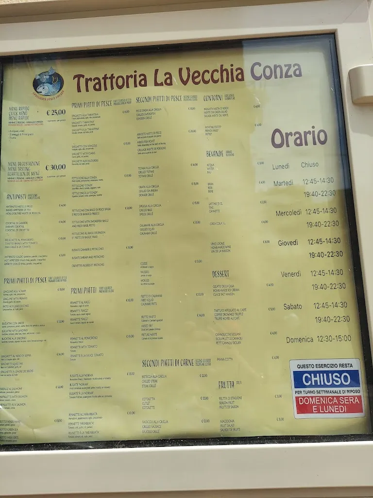 Menu_La Trattoria Vecchia Conza_Starza Vecchia_image_1