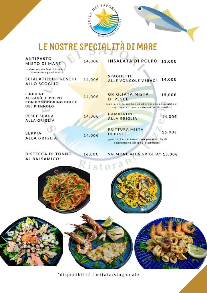 Menu_Ristorante Stella dei Sapori / B&B Cilento Antico_Stella Cilento_image_3