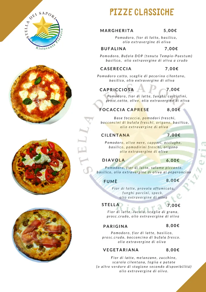 Menu_Ristorante Stella dei Sapori / B&B Cilento Antico_Stella Cilento_image_4