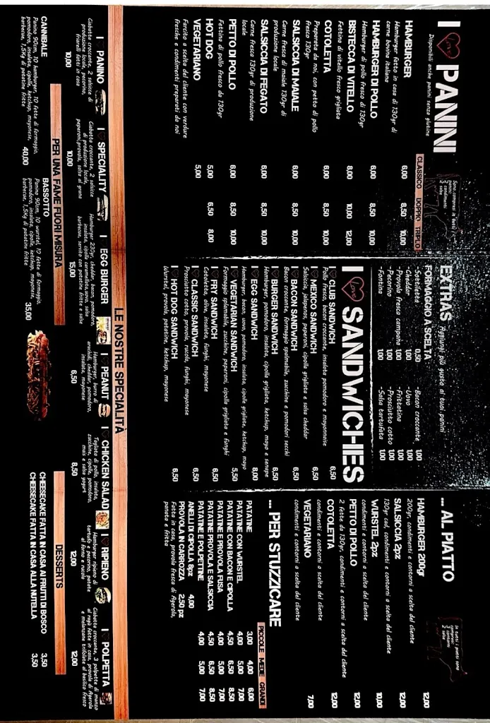 Menu_I Love Panino_Montesilvano Marina_image_2