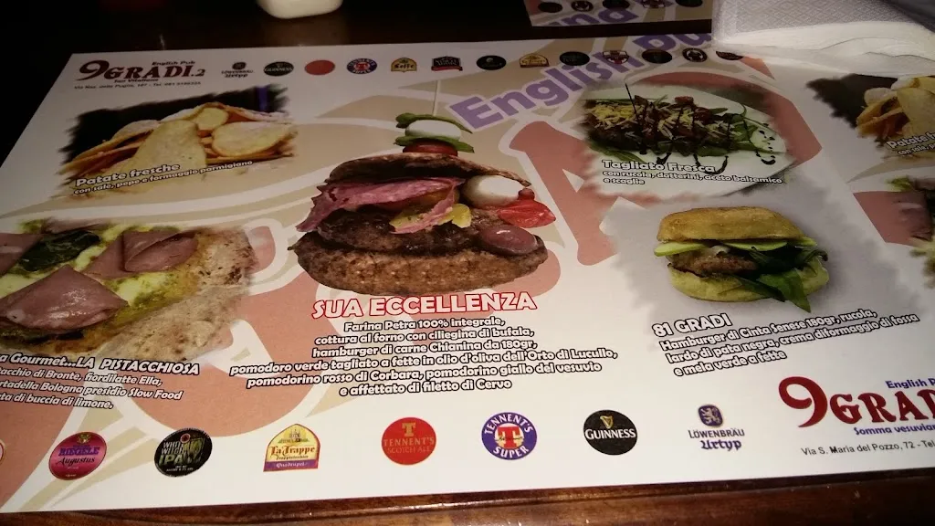 Menu_9 Gradi Braceria & cucina teppanyaki. Panini gourmet_Somma Vesuviana_image_2