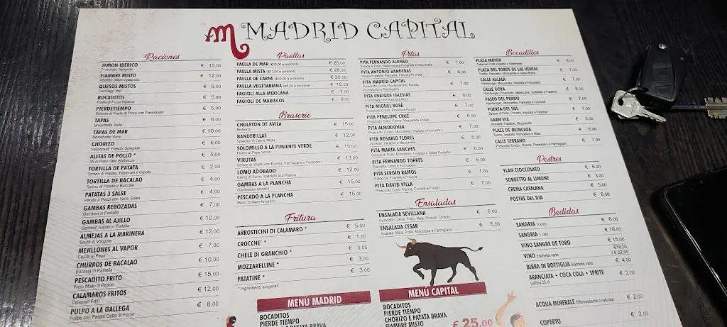 Menu_Madrid Capital_Somma Vesuviana_immagine_1
