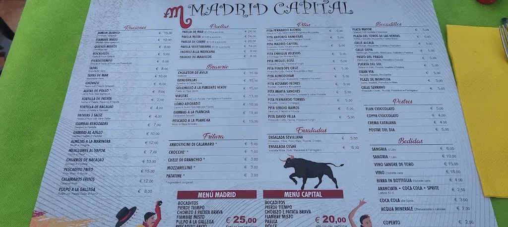 Menu_Madrid Capital_Somma Vesuviana_immagine_3