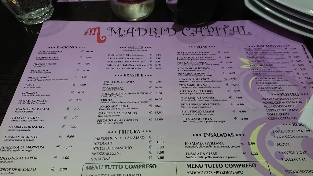 Menu_Madrid Capital_Somma Vesuviana_immagine_4