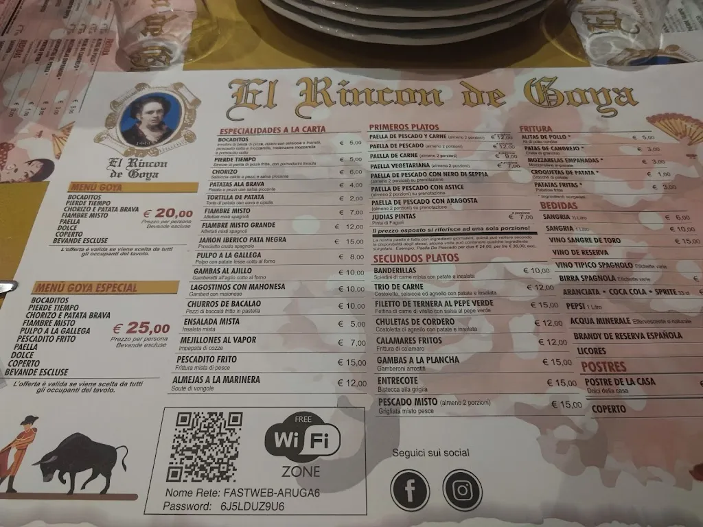 Menu_El Rincon De Goya_Somma Vesuviana_immagine_1