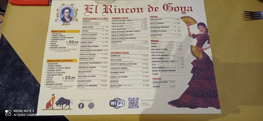 Menu_El Rincon De Goya_Somma Vesuviana_immagine_2