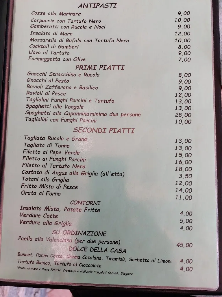 Menu_La Capannina_Stella_immagine_1