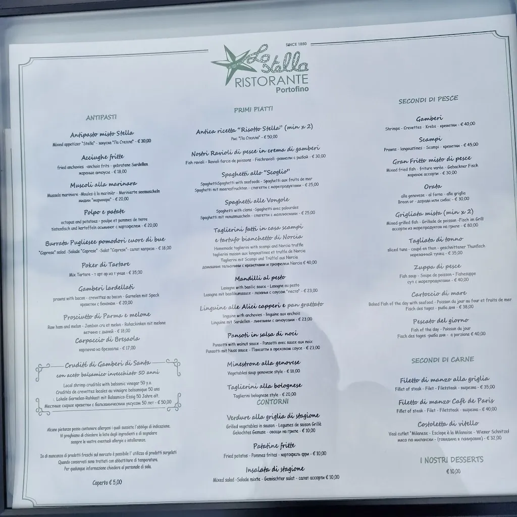 Menu_Ristorante Lo Stella_Stella_image_2