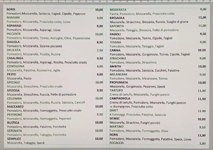 Menu_Trattoria Pizzeria Colomba_Stella_image_2