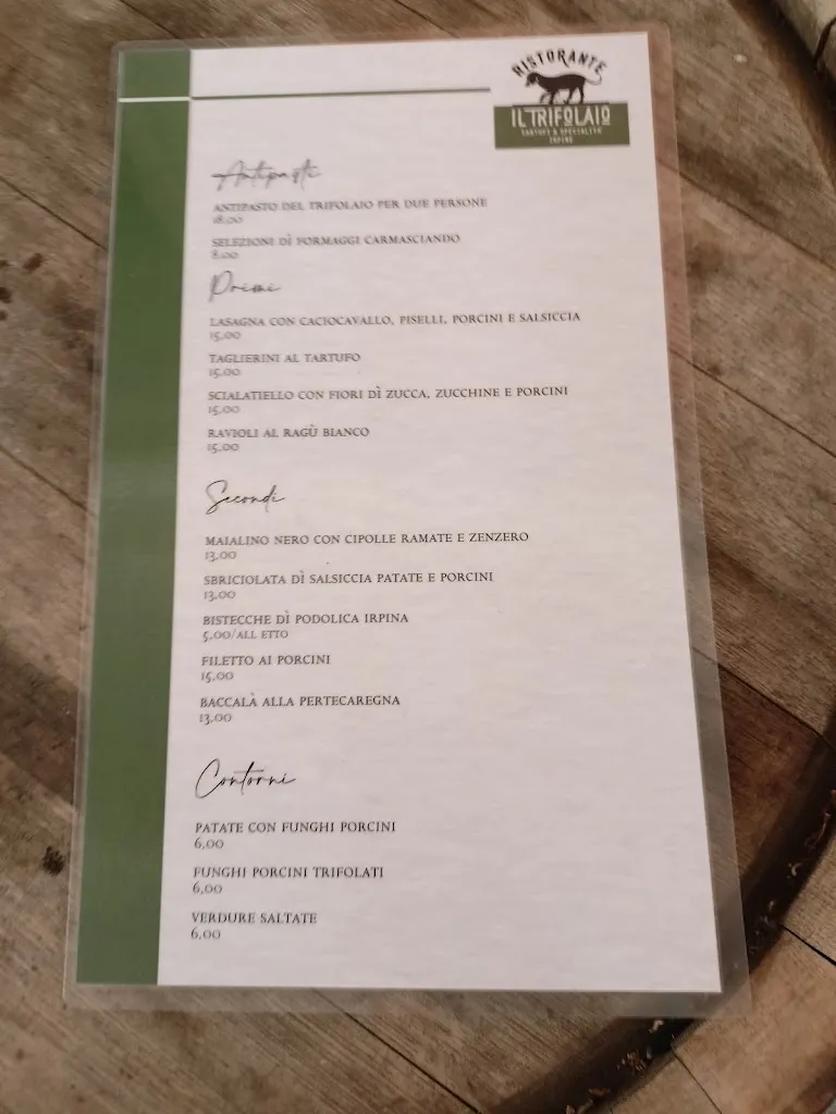 Menu_Il Trifolaio_Summonte_image_2