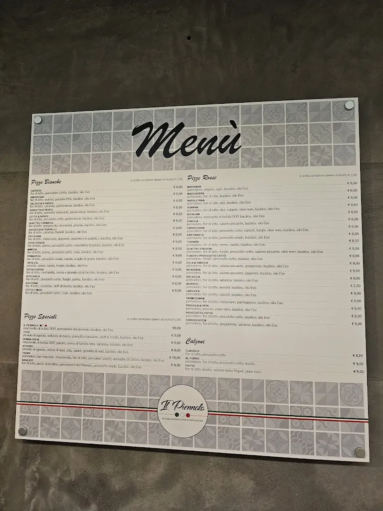 Menu_Pizzeria Napoletana IL PIENNOLO_Montesilvano Marina_image_4