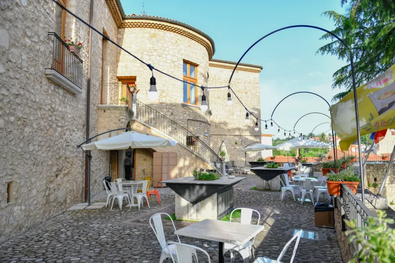 Castello Ruspoli di Torella dei Lombardi restaurant in Torella dei Lombardi
