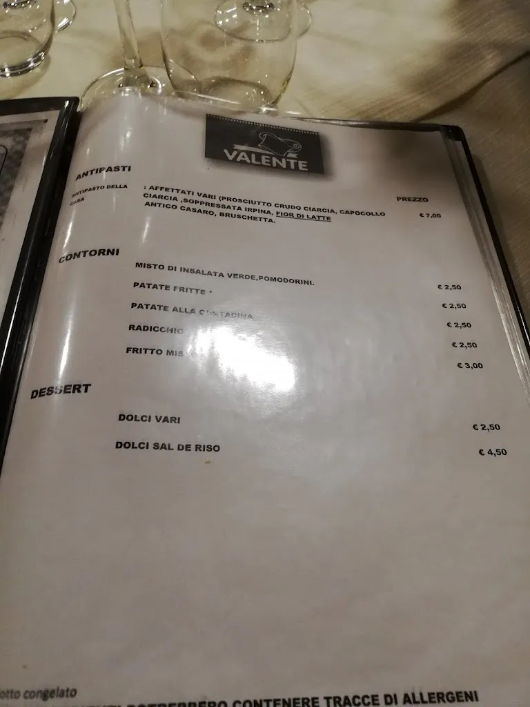 Menu_Ristorante Valente Sapori Antichi_Torella dei Lombardi_image_1