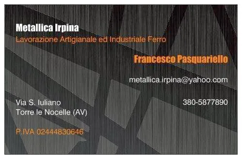 Metallica Irpina Di Pasquariello Francesco_Torre le Nocelle_slider_image_1