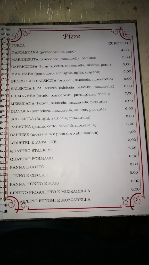 Menu_Trattoria Pizzeria LEOPOLDO di D'Amora Maria_Terzigno_image_1