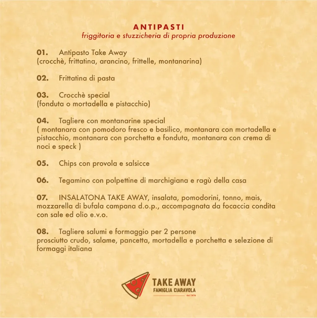 Menu_Pizzeria Ciaravola - Not Only Take Away_Terzigno_image_3