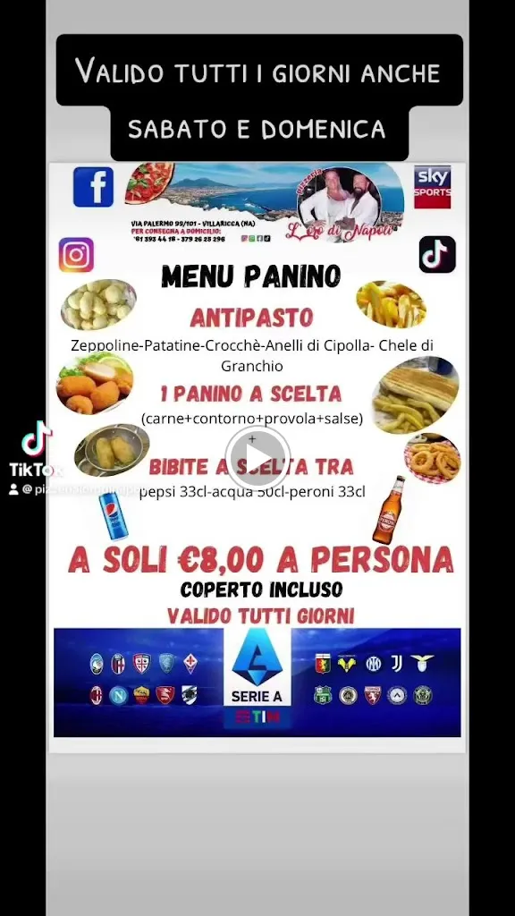 Menu_Pizzeria L'Oro di Napoli_Torretta-Scalzapecora_image_2
