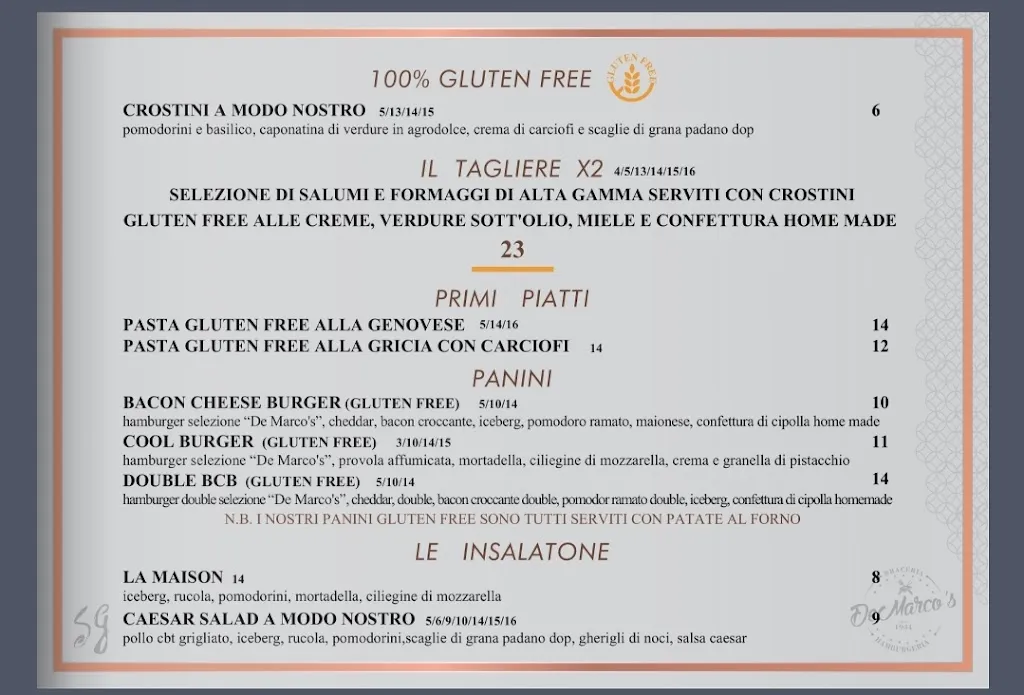 Menu_De Marco'S Restaurant_Trentola-Ducenta_image_2