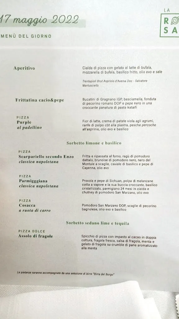 Menu_La Rosa Pizza e Cucina_Trentola-Ducenta_image_1