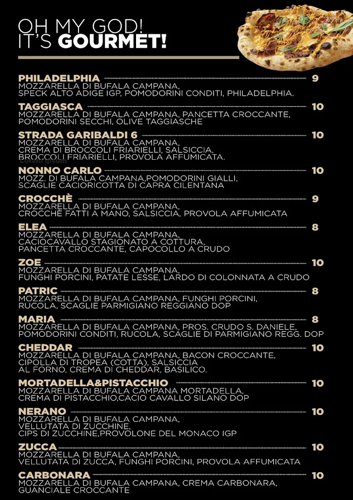 Menu_SMILE Pizzeria Braceria_Vallo della Lucania_image_1