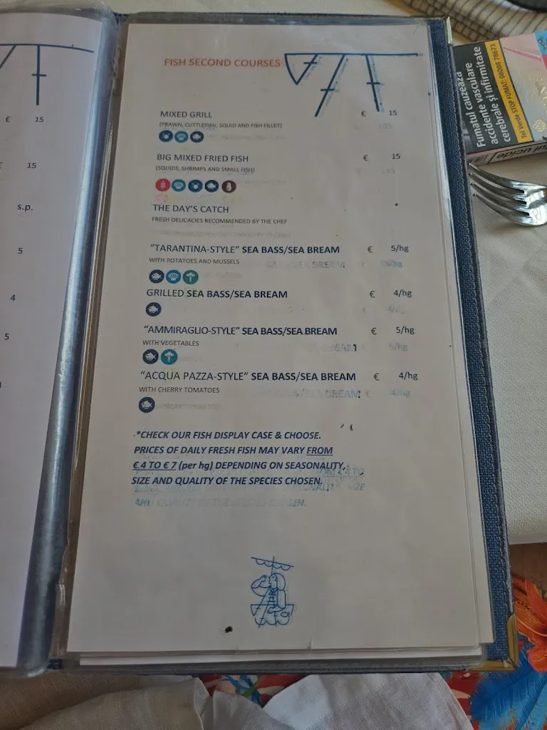 Menu_Dal Pescatore_Vietri sul Mare_immagine_1