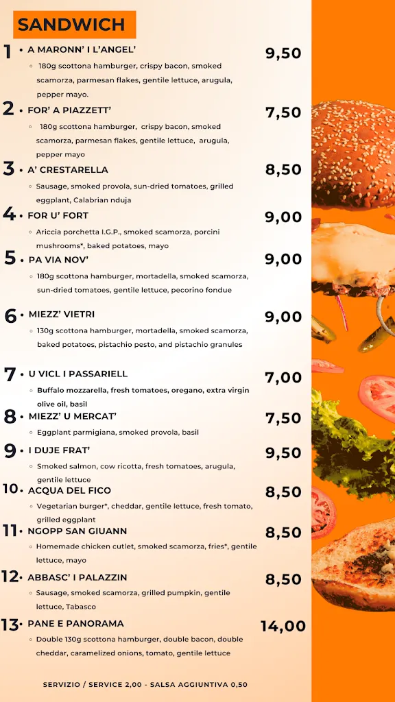 Menu_Pane & Panorama_Vietri sul Mare_immagine_2