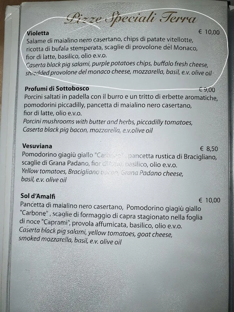 Menu_Divina Vietri Pizzeria Marinara_Vietri sul Mare_image_1