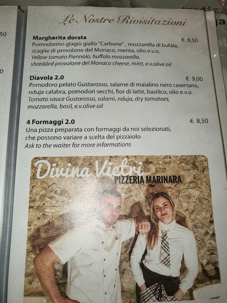 Menu_Divina Vietri Pizzeria Marinara_Vietri sul Mare_image_3