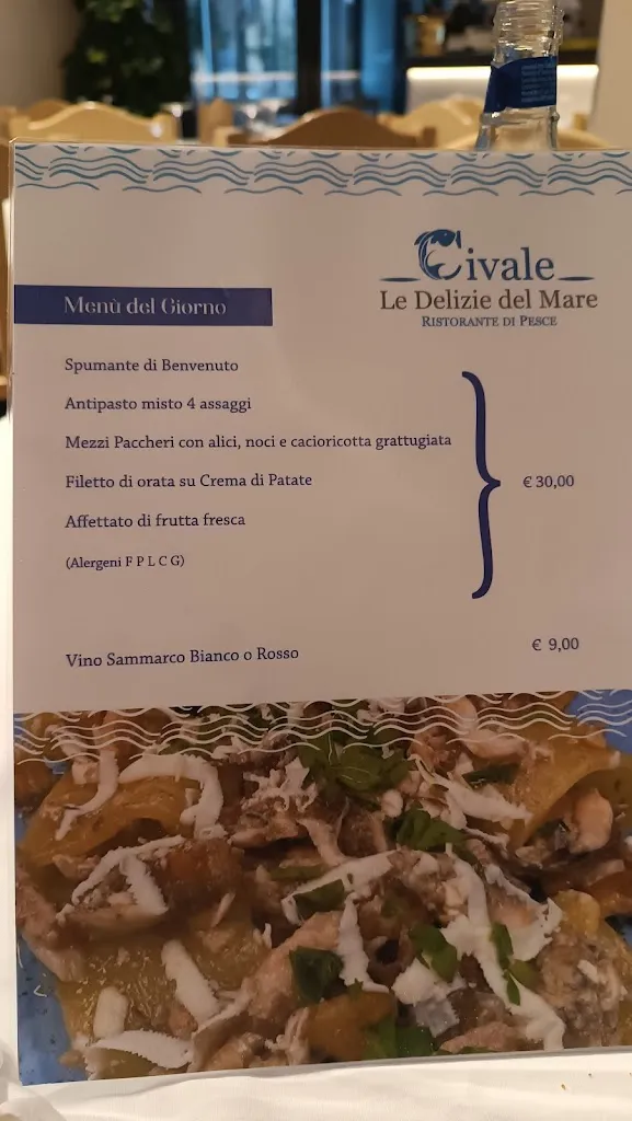 Menu_Ristorante Le Delizie Del Mare Di Antonio Civale_Vietri sul Mare_image_2