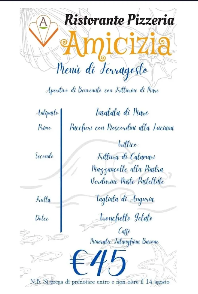 Menu_Ristorante Pizzeria Amicizia_Villanova del Battista_image_1