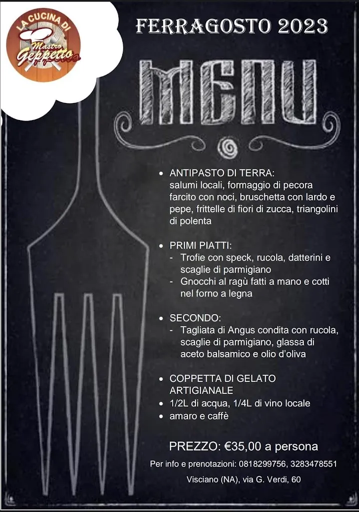 Menu_La cucina di Mastro Geppetto_Visciano_image_1
