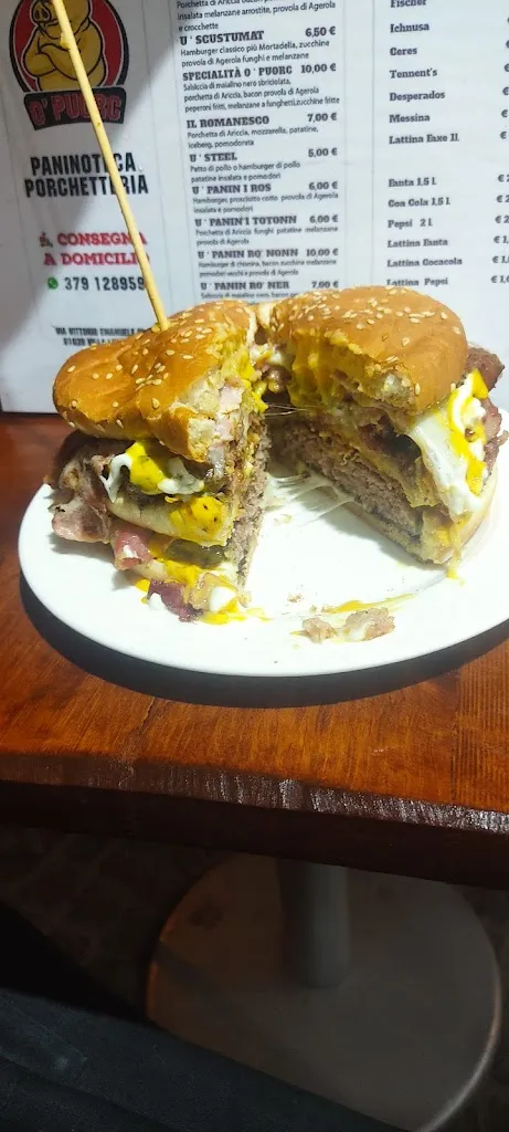 Menu_U'PUORC Caffetteria cornetteria sala giochi_Villa Literno_image_9