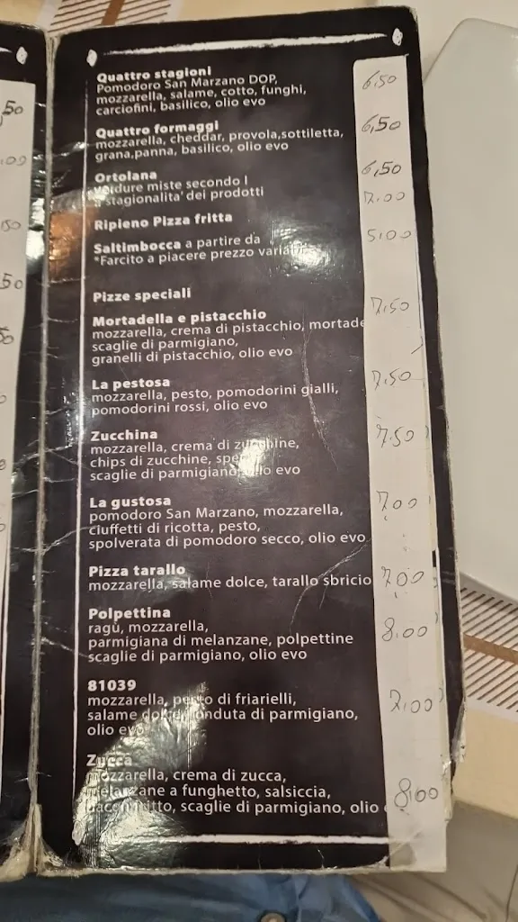 Menü_Pizzeria Giglione_Villa Literno_Bild_3