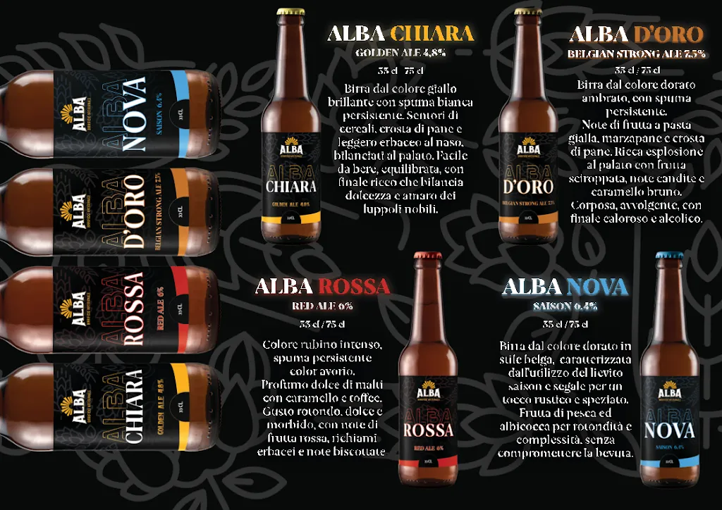 Menu_Birrificio Artigianale ALBA_Villa Literno_immagine_1