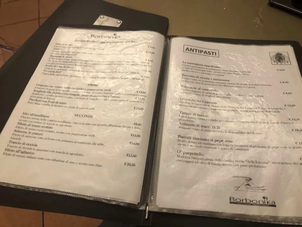 Menu_Borbonika Napulitan Restaurant_Vomero_image_4