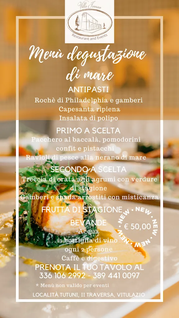 Menu_Villa Iannaco Restaurant and Events_Vitulazio_image_1
