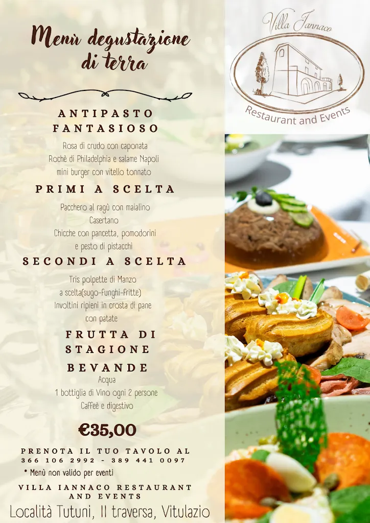 Menu_Villa Iannaco Restaurant and Events_Vitulazio_image_2