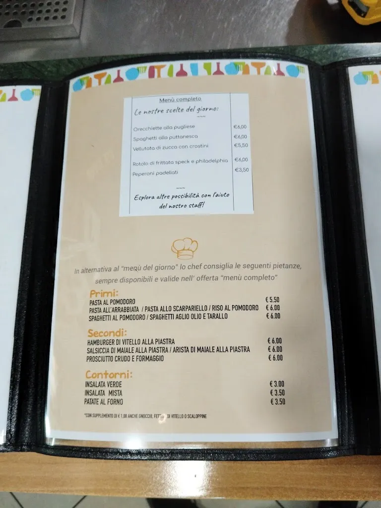 Menu_Ristorante snack bar paninoteca tavola calda LA META - Vitulazio_Vitulazio_image_1