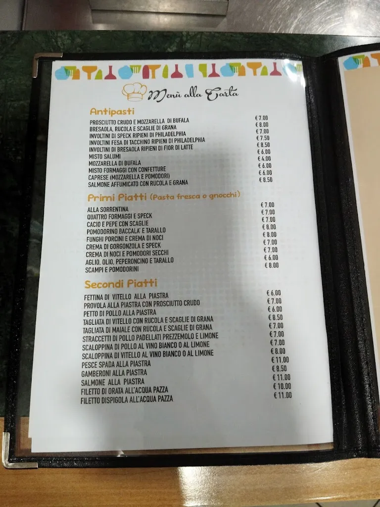 Menu_Ristorante snack bar paninoteca tavola calda LA META - Vitulazio_Vitulazio_image_2