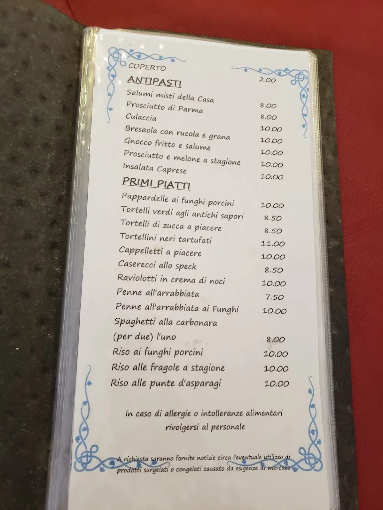 Menu_Ristotante Pizzeria La Noce_Albinea_image_1