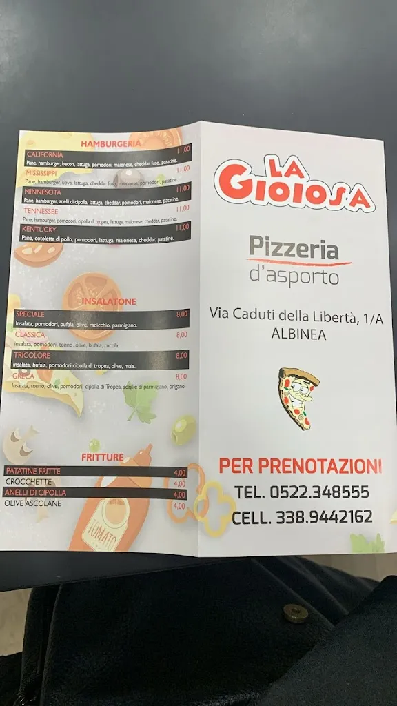 Menu_Pizzeria La Gioiosa_Albinea_immagine_1