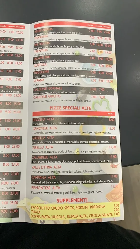 Menu_Pizzeria La Gioiosa_Albinea_immagine_2