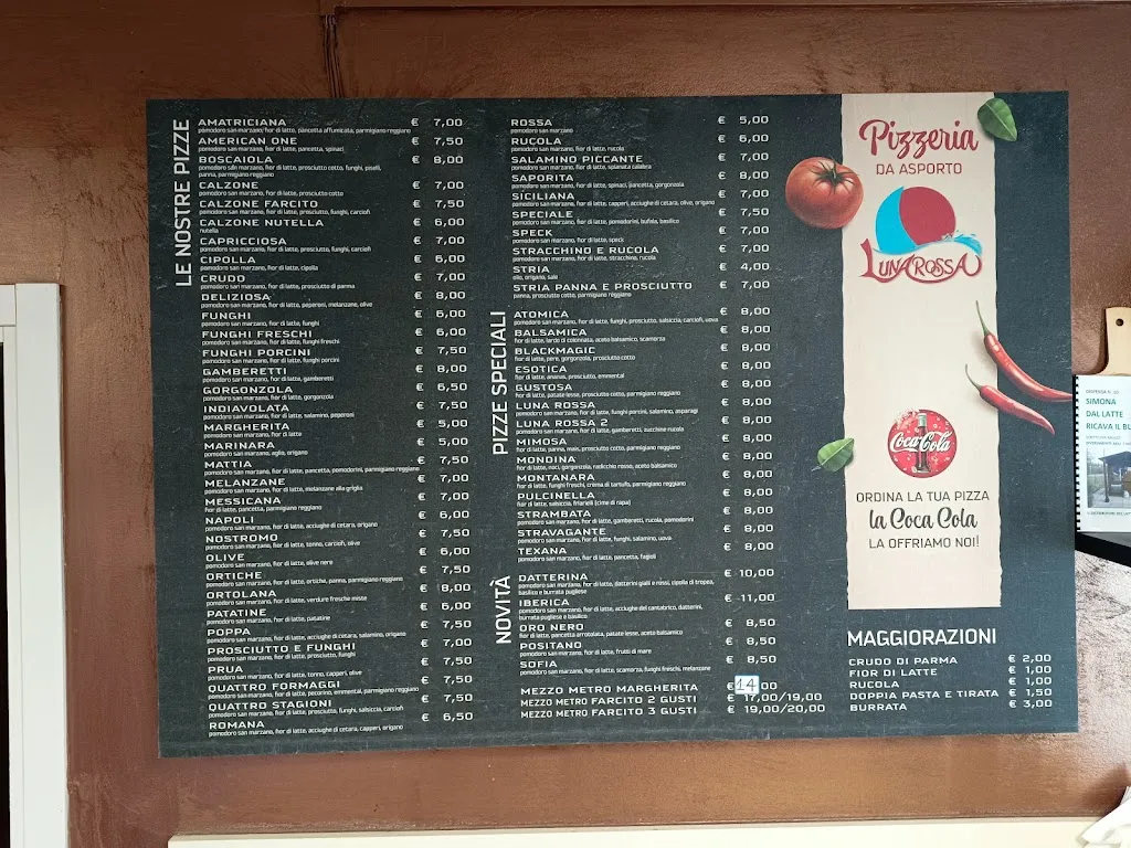 Menu_Pizzeria Luna Rossa da Franco_Arceto_immagine_1